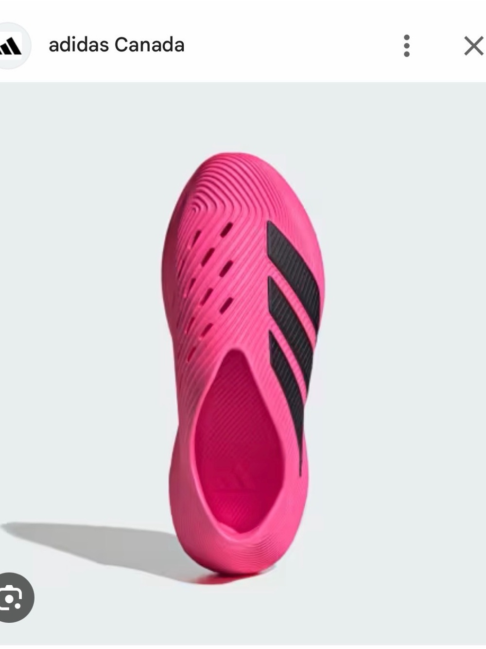 adidas Women’s Purechill Pink Slip-On Shoe